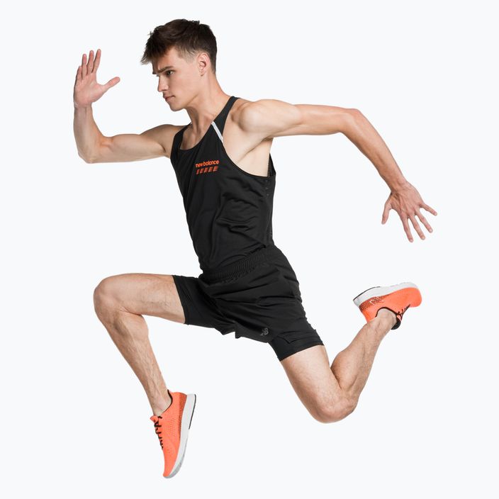 New Balance Accelerate Pacer 5" къси панталони за бягане за мъже, черни MS31244BK 2