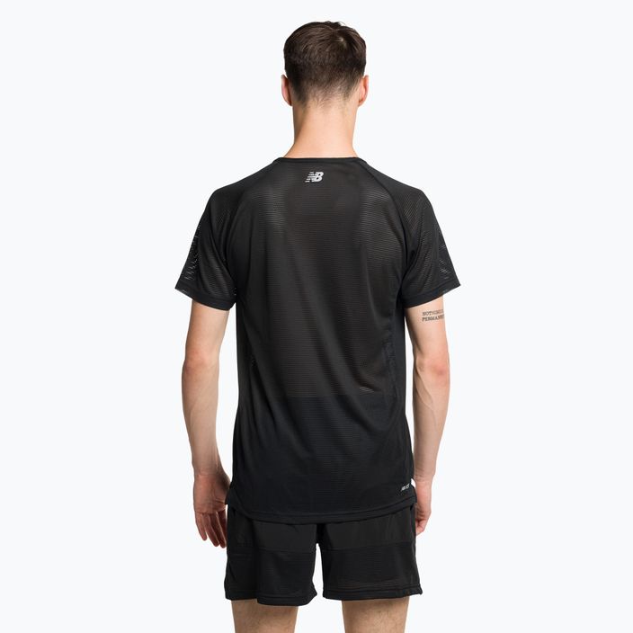 Мъжка тениска за бягане New Balance Top Accelerate Pacer black MT31241BK 3