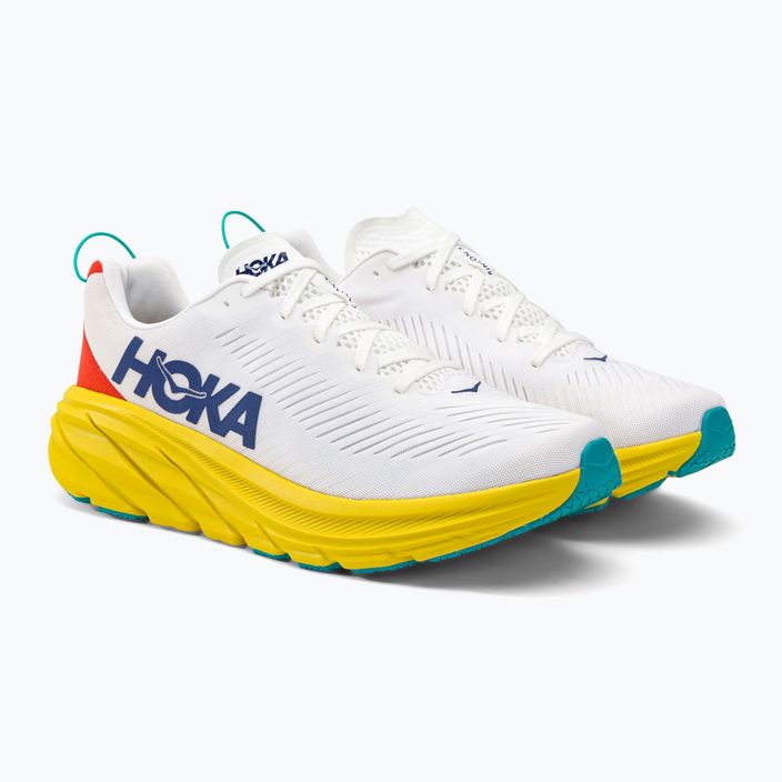 Мъжки обувки за бягане HOKA Rincon 3 white 1119395-WEGG 3