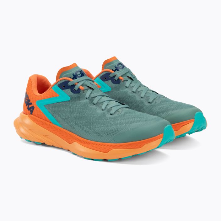 HOKA мъжки обувки за бягане Zinal trellis/vibrant orange 4