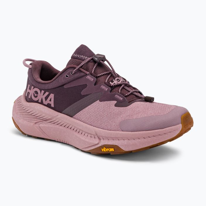 Дамски обувки за бягане HOKA Transport purple-pink 1123154-RWMV