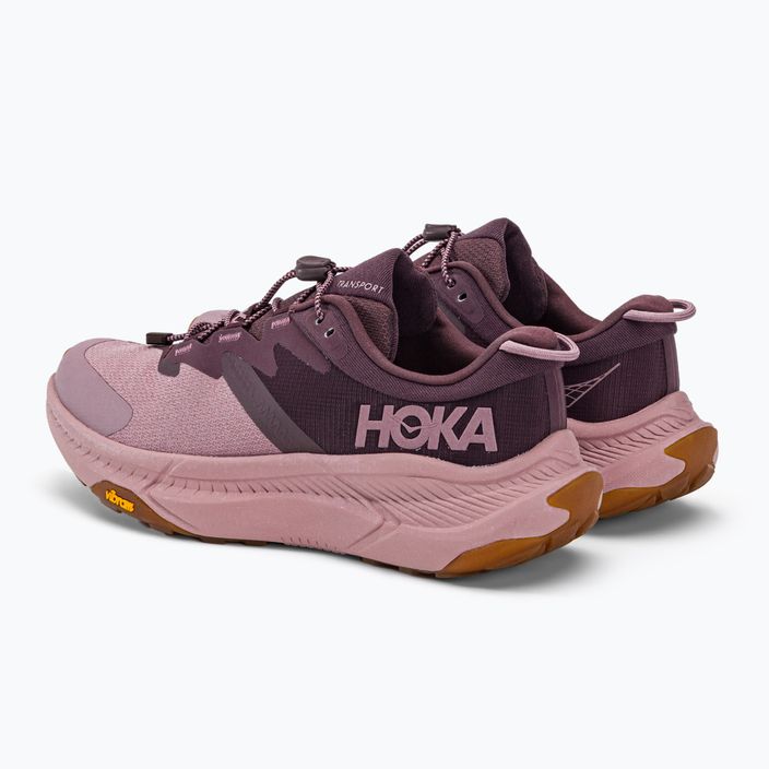 Дамски обувки за бягане HOKA Transport purple-pink 1123154-RWMV 4