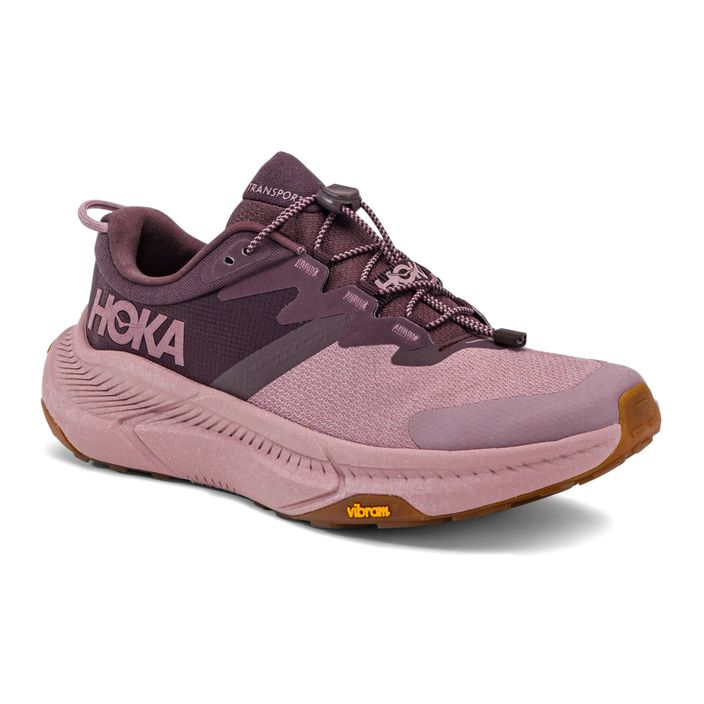 Дамски обувки за бягане HOKA Transport purple-pink 1123154-RWMV 12