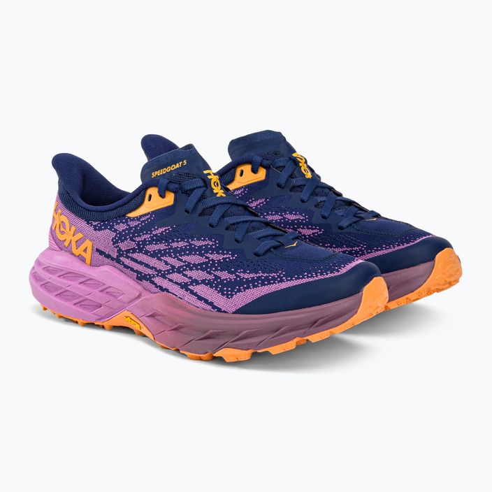 Дамски обувки за бягане HOKA Speedgoat 5 bellwether blue/cyclamen 5