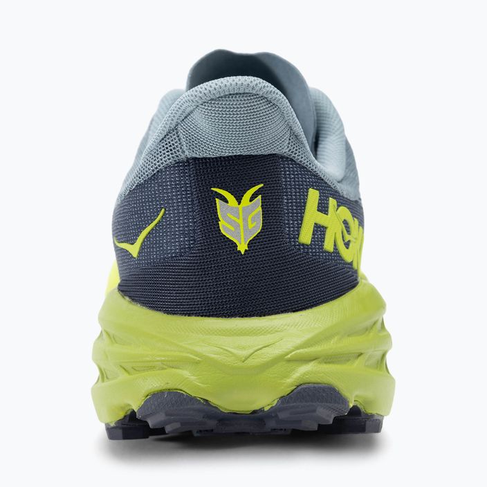 Мъжки обувки за бягане HOKA Speedgoat 5 Wide stone blue/dark citron 6