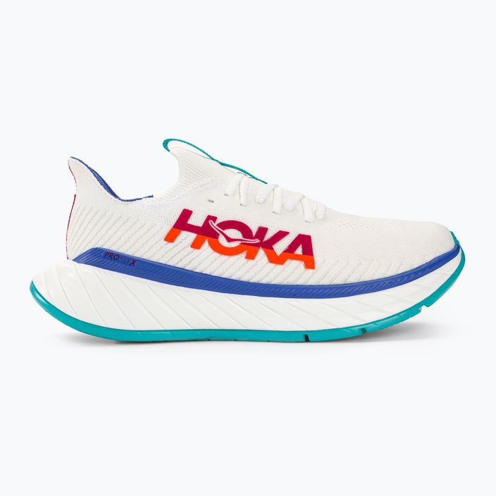 Мъжки обувки за бягане HOKA Carbon X 3 white/flame 2