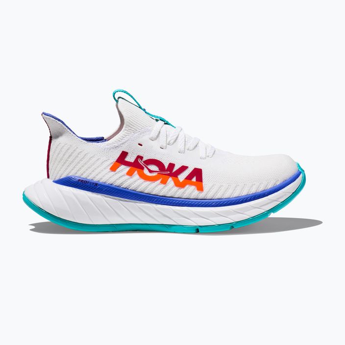 Мъжки обувки за бягане HOKA Carbon X 3 white/flame 8
