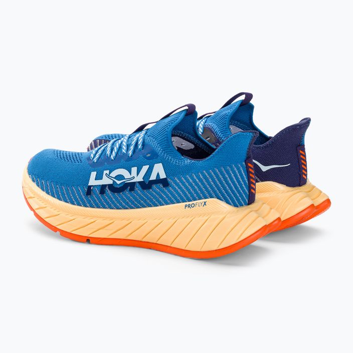 Мъжки обувки за бягане HOKA Carbon X 3 coastal sky/bellwether blue 3