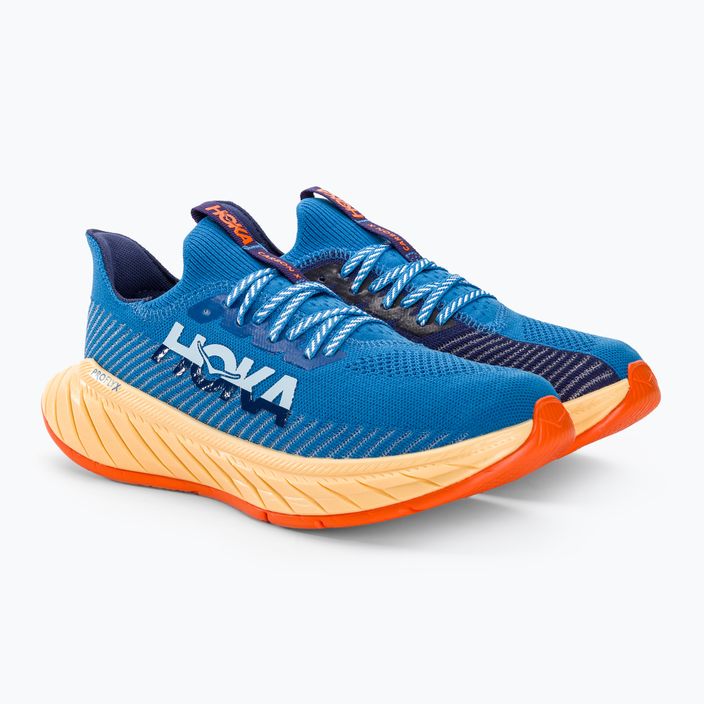 Мъжки обувки за бягане HOKA Carbon X 3 coastal sky/bellwether blue 4