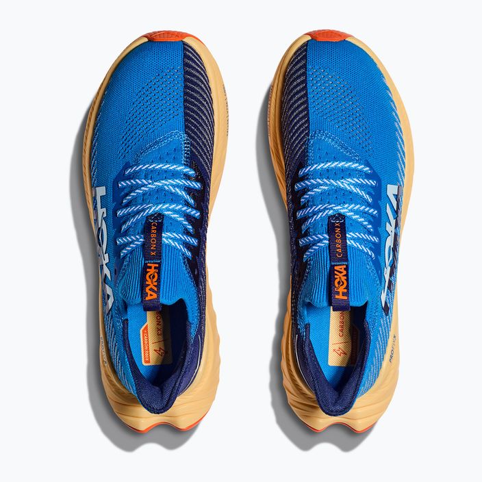 Мъжки обувки за бягане HOKA Carbon X 3 coastal sky/bellwether blue 12