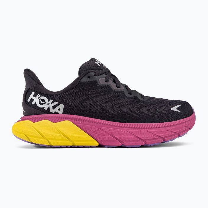 Дамски обувки за бягане HOKA Arahi 6 black-pink 1123195-BPYR 2