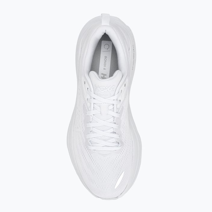 Мъжки обувки за бягане HOKA Bondi 8 white/white 5