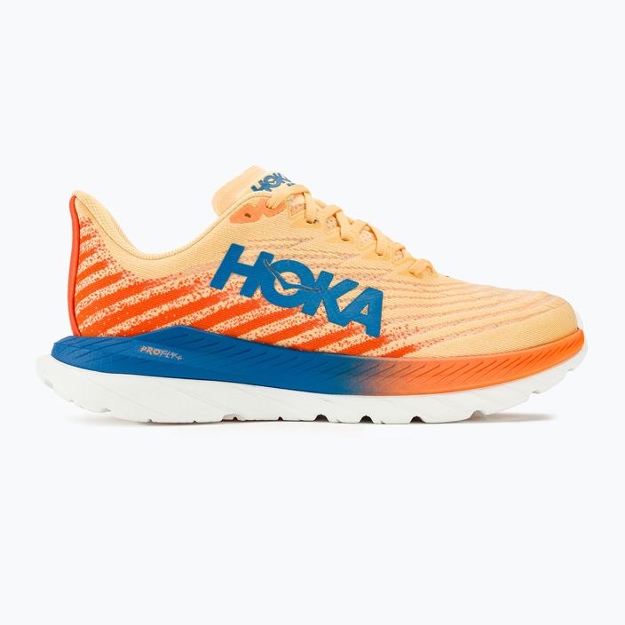 HOKA Mach 5 impala/vibrant orange мъжки обувки за бягане 2