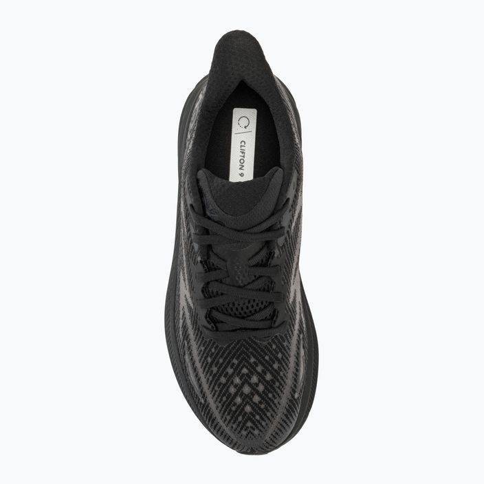 Мъжки обувки за бягане HOKA Clifton 9 black/black 5