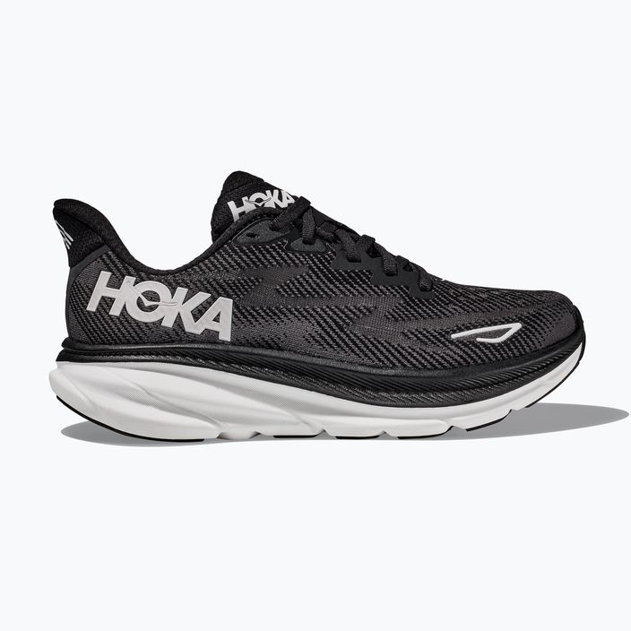Дамски обувки за бягане HOKA Clifton 9 black/white 2