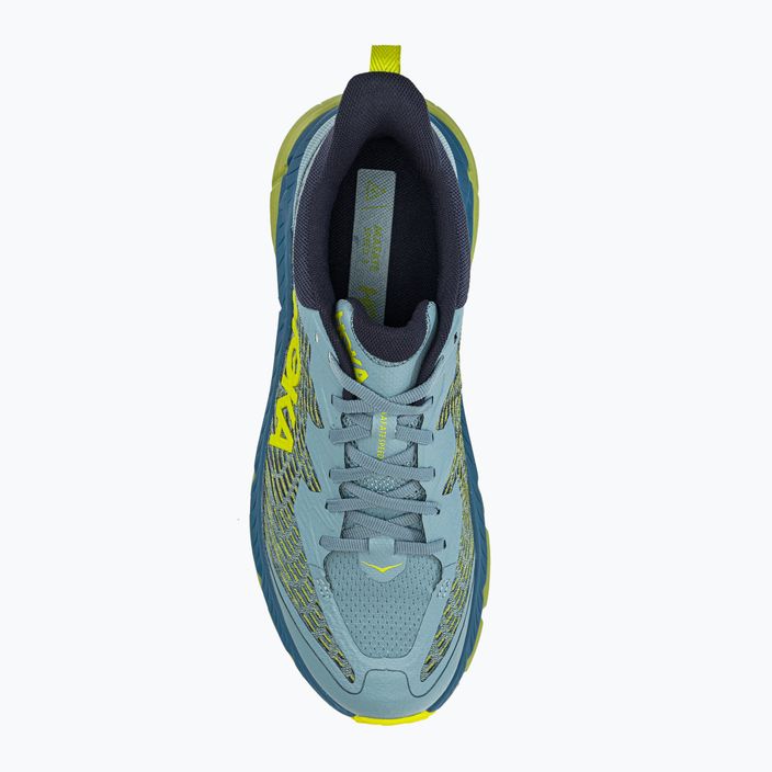 Мъжки обувки за бягане HOKA Mafate Speed 4 синьо/жълто 1129930-SBDCT 6