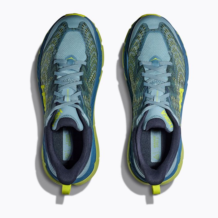 Мъжки обувки за бягане HOKA Mafate Speed 4 синьо/жълто 1129930-SBDCT 14
