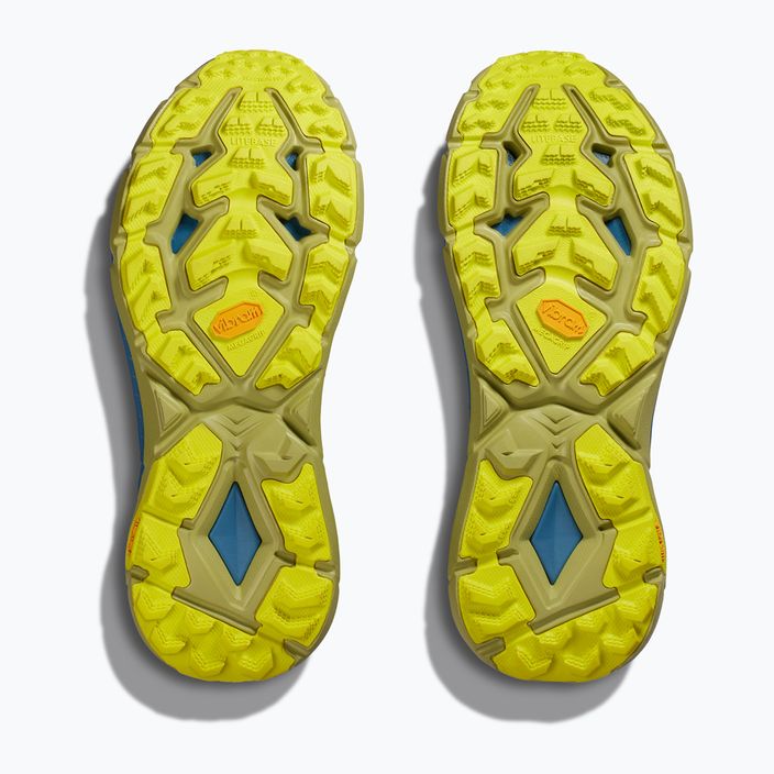 Мъжки обувки за бягане HOKA Mafate Speed 4 синьо/жълто 1129930-SBDCT 15