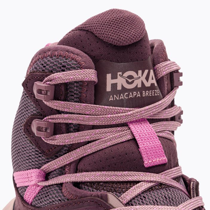 Дамски обувки за трекинг HOKA Anacapa Breeze Mid raisin/pale mauve 10