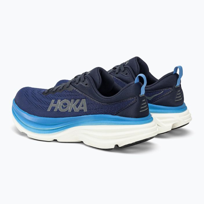 HOKA Bondi 8 мъжки обувки за бягане тъмносини 1123202-OSAA 3