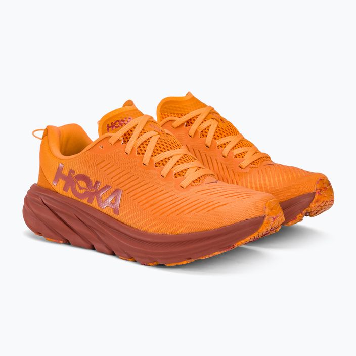 HOKA мъжки обувки за бягане Rincon 3 amber haze/sherbet 4