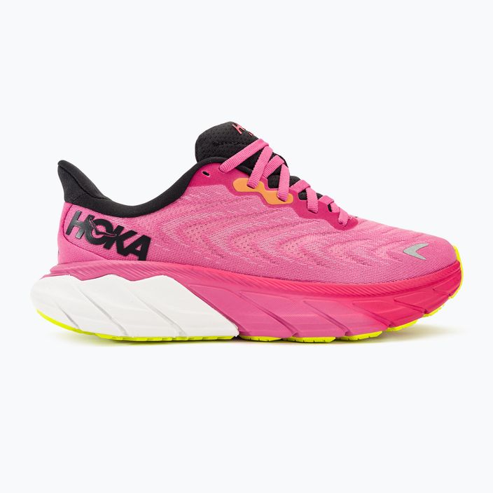 Дамски обувки за бягане HOKA Arahi 6 strawberry/black 2