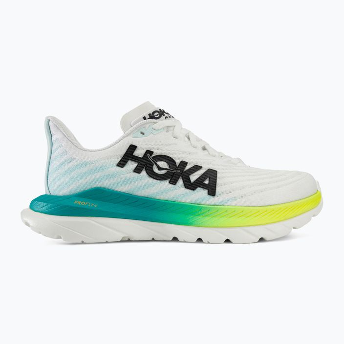 Дамски обувки за бягане HOKA Mach 5 white/blue glass 2