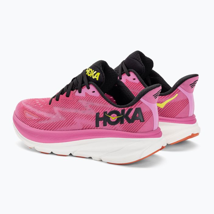Дамски обувки за бягане HOKA Clifton 9 raspberry/strawberry 3