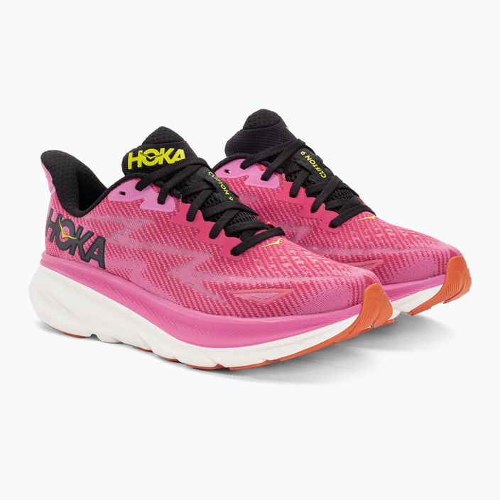 Дамски обувки за бягане HOKA Clifton 9 raspberry/strawberry 4
