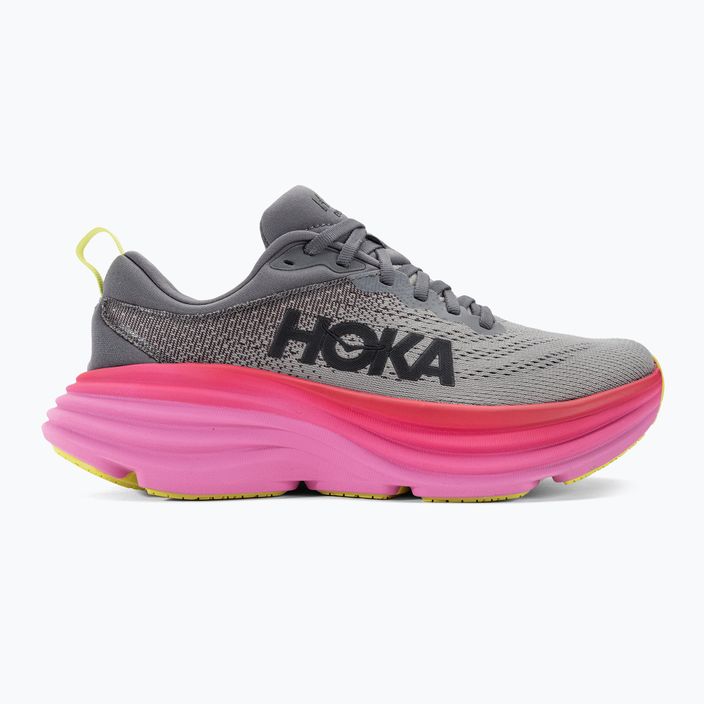 Дамски обувки за бягане HOKA Bondi 8 castlerock/strawberry 2