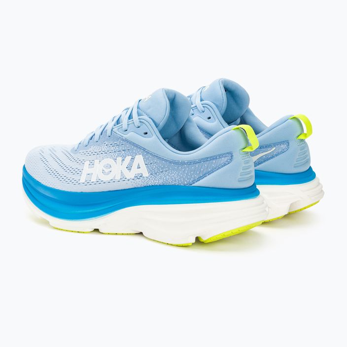 Мъжки обувки за бягане HOKA Bondi 8 Wide airy blue/diva blue 3