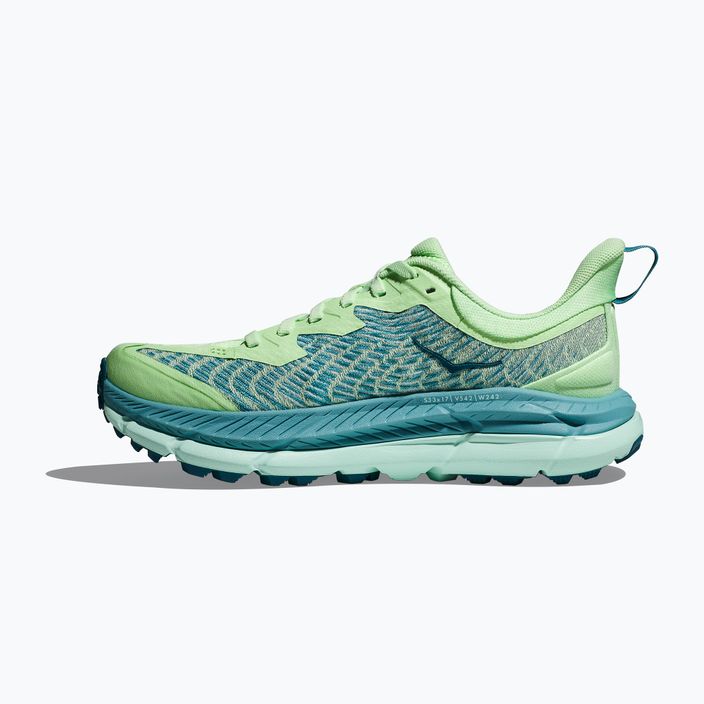 Дамски обувки за бягане HOKA Mafate Speed 4 lime glow/ocean mist 13