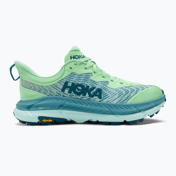 Дамски обувки за бягане HOKA Mafate Speed 4 lime glow/ocean mist 2