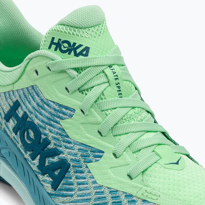 Дамски обувки за бягане HOKA Mafate Speed 4 lime glow/ocean mist 8