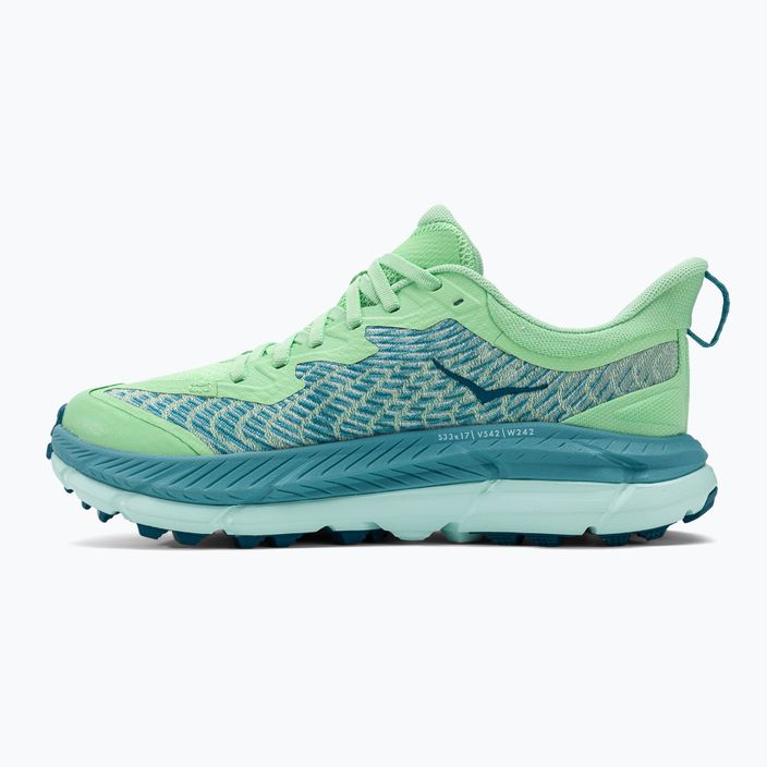 Дамски обувки за бягане HOKA Mafate Speed 4 lime glow/ocean mist 10