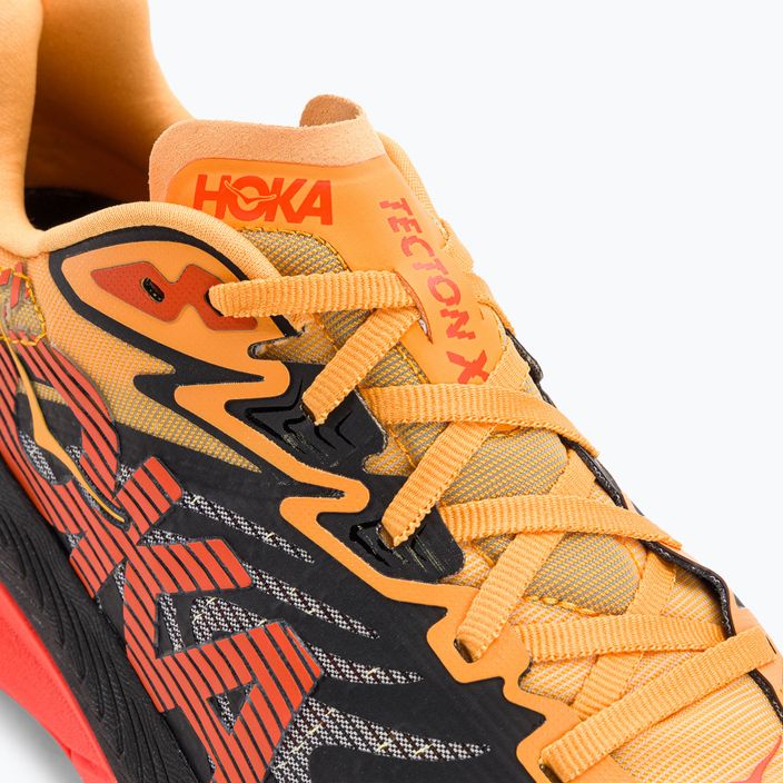 Мъжки обувки за бягане HOKA Tecton X 2 black/flame 8