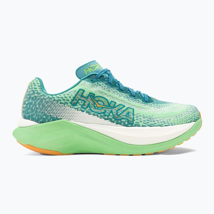 Мъжки обувки за бягане HOKA Mach X ocean mist/lime glow 2