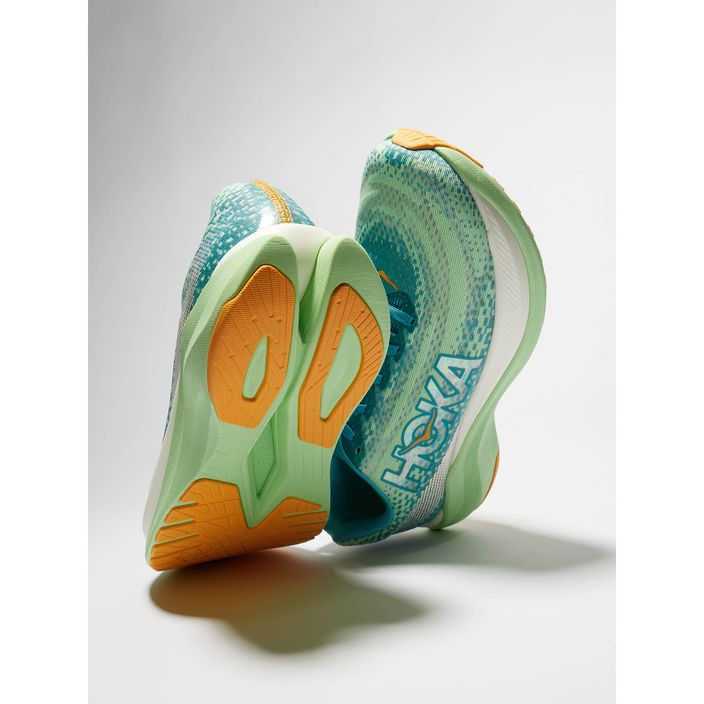 Мъжки обувки за бягане HOKA Mach X ocean mist/lime glow 20