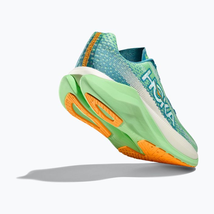 Мъжки обувки за бягане HOKA Mach X ocean mist/lime glow 18