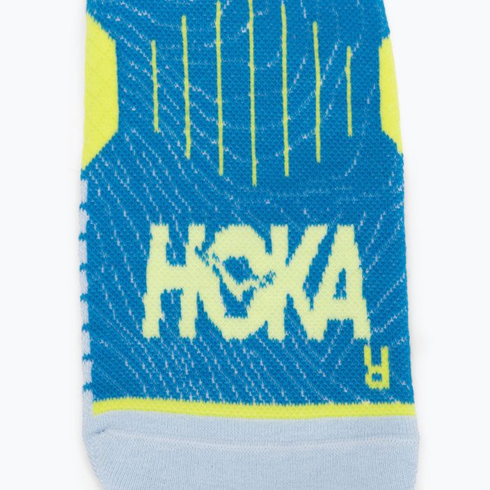 Чорапи за бягане HOKA Crew Run 3 чифта diva blue/ice water/evening primrose 6