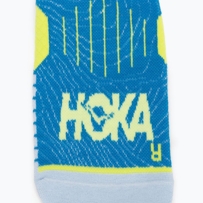HOKA Crew Run Sock 3 чифта чорапи за бягане diva blue/ice water/evening primrose 6