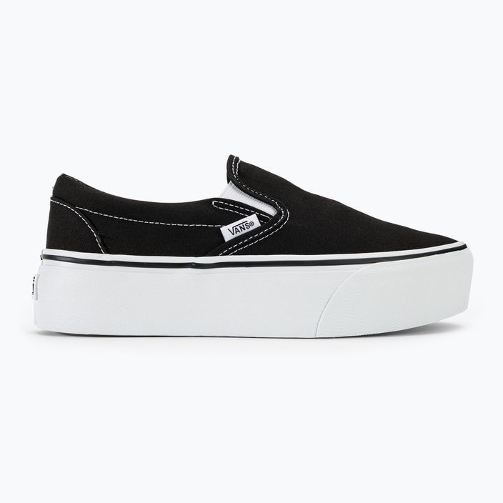 Обувки Vans UA Classic Slip-On Stackform black/true white 2