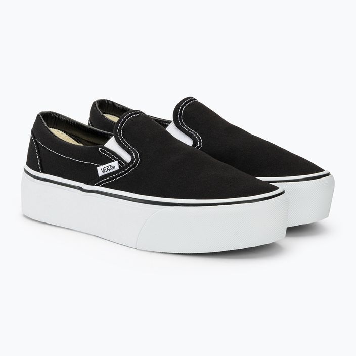 Обувки Vans UA Classic Slip-On Stackform black/true white 4