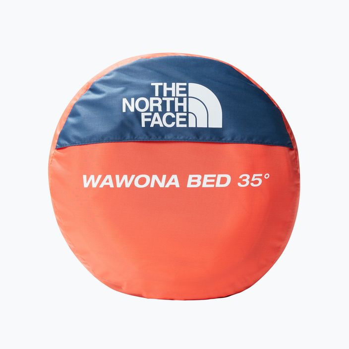 The North Face Wawona Bed 35 ретро оранжев спален чувал 5