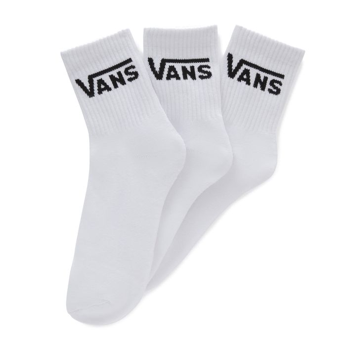 Vans Classic Half Crew мъжки чорапи 3 чифта бели 2