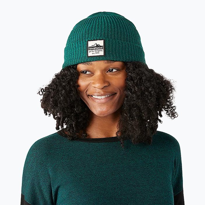 Зимна шапка Smartwool Smartwool Patch emerald green heather 7