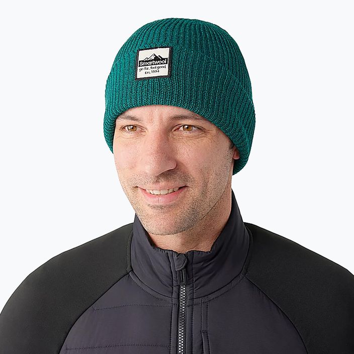 Зимна шапка Smartwool Smartwool Patch emerald green heather 8