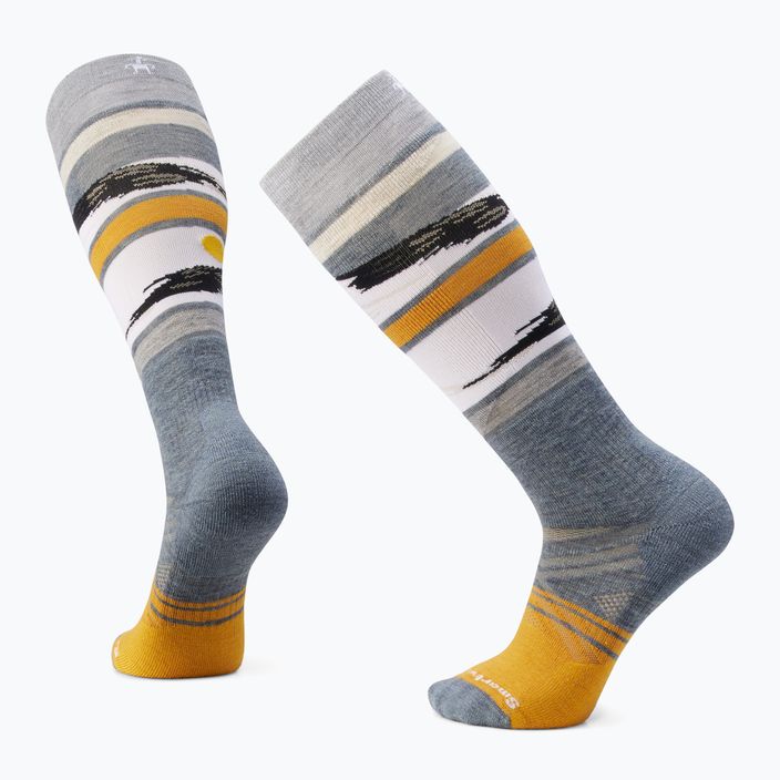 Smartwool Ски чорапи с пълна възглавница Midnight Pattern OTC pewter blue 6