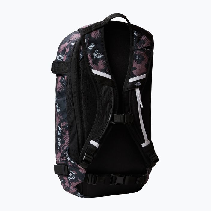 Дамска раница за сноуборд The North Face Slackpack 2.0 20 l fawn grey snake charmer print/black/fawn grey 2