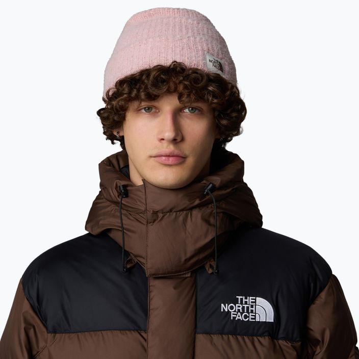 Дамска зимна шапка The North Face Salty Bae Lined pink moss 3